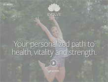 Tablet Screenshot of evolvemovement.com